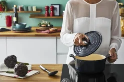 Cocotte Lagostina Tradizione en fonte émaillée 22cm
