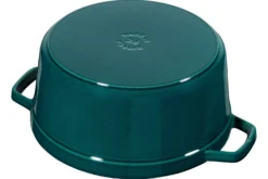 Cocotte ronde Staub en fonte émaillée La Mer