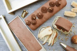Coffret bûche de Noël Scrapcooking en silicone coloris doré