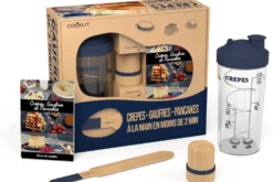 Coffret cadeau Cookut Miam Factory pour crêpes, gaufres et pancakes