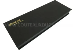 Coffret cadeau KYOCERA 2 couteaux céramique haut-de-gamme lames noires