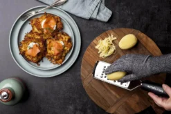 Coffret cadeau Microplane Gourmet 2 râpes + 1 gant de protection
