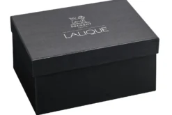 Coffret cadeau moulin à poivre + 1 moulin à sel Peugeot Lalique Feuilles en cristal 9cm - Edition limitée