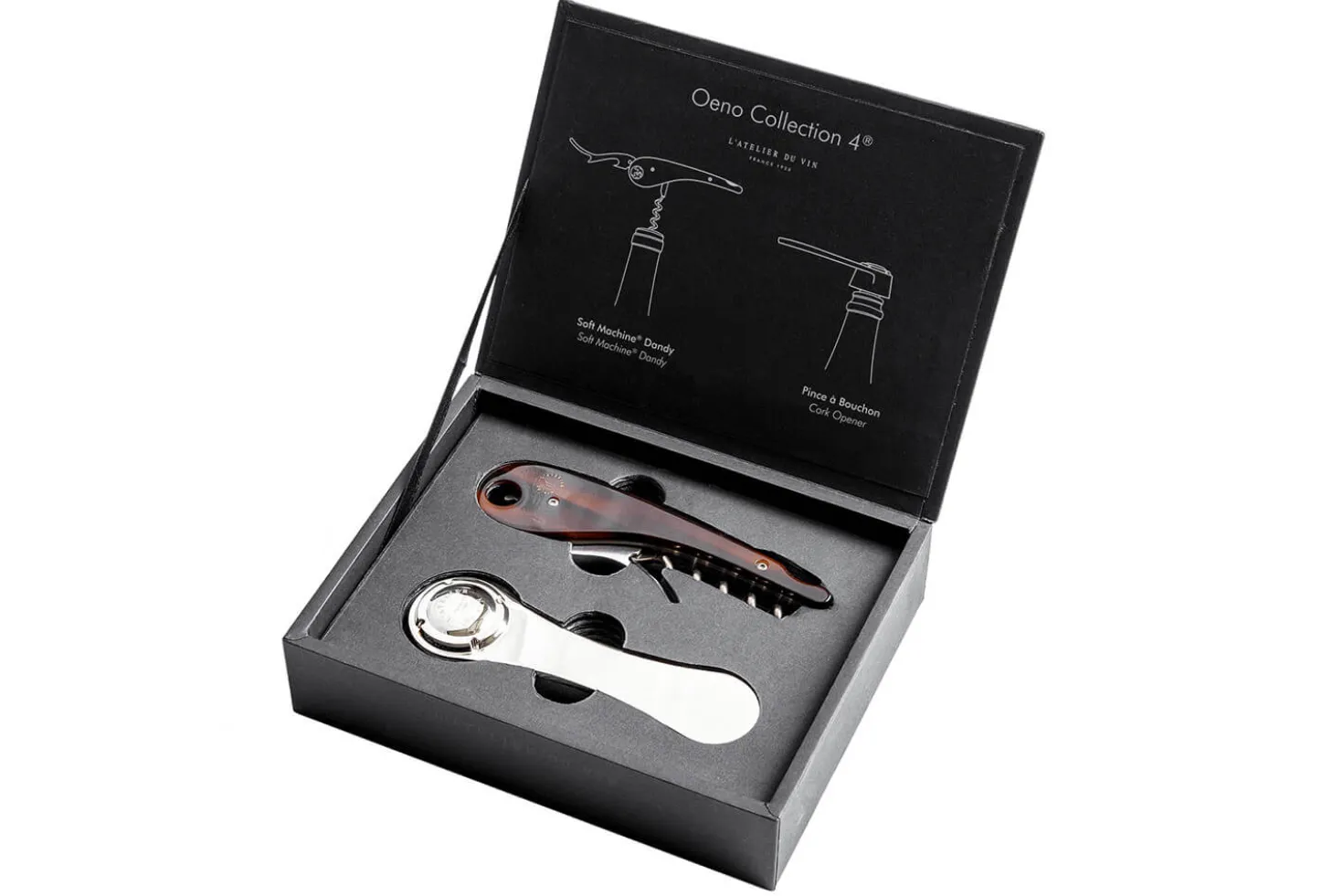 Coffret cadeau sommelier L'Atelier du vin Oeno Collection 4 - 2 pièces