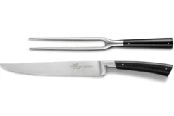 Coffret 1 couteau à découper + 1 fourchette Sabatier Edonist forgés