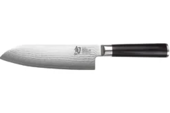 Coffret 1 couteau santoku Kai Shun Classic 18cm + 1 planche en bois KAI offerte