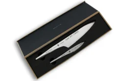 Coffret 2 couteaux Chroma Type 301 Design by F.A. Porsche Office 8cm + Chef 20cm