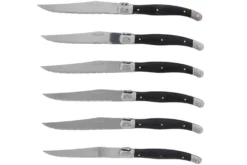 Coffret 6 couteaux de table Laguiole Postiche Gris