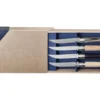 Coffret 4 couteaux de table Opinel Table Chic Panaché lames inox 10cm manches en bois