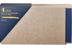 Coffret 4 couteaux de table Opinel Table Chic Panaché lames inox 10cm manches en bois