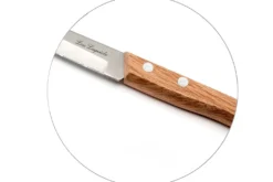 Coffret 4 couteaux d'office dentelés Lou Laguiole Util FOREST bois nature