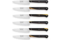 Coffret 6 couteaux d'office Le p'tit tradi Goyon-Chazeau 10cm manche grenadille