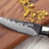 Coffret 2 couteaux Fukito Ébène Damas VG10 Chef + Office