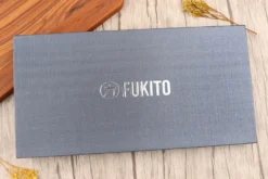 Coffret 2 couteaux Fukito Ébène Damas VG10 Chef + Office