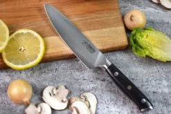 Coffret 3 couteaux Fukito Ebène X50 Chef + Universel + Office