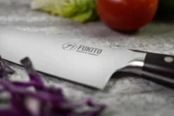 Coffret 3 couteaux Fukito Ebène X50 Chef + Universel + Office
