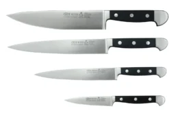 Coffret 4 couteaux Güde Alpha en acier forgé