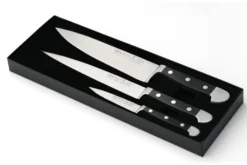Coffret 3 couteaux Güde Alpha en acier forgé