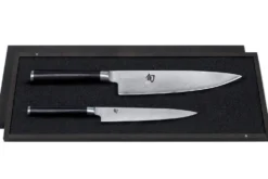 Coffret 2 couteaux japonais Kai Shun Damas
