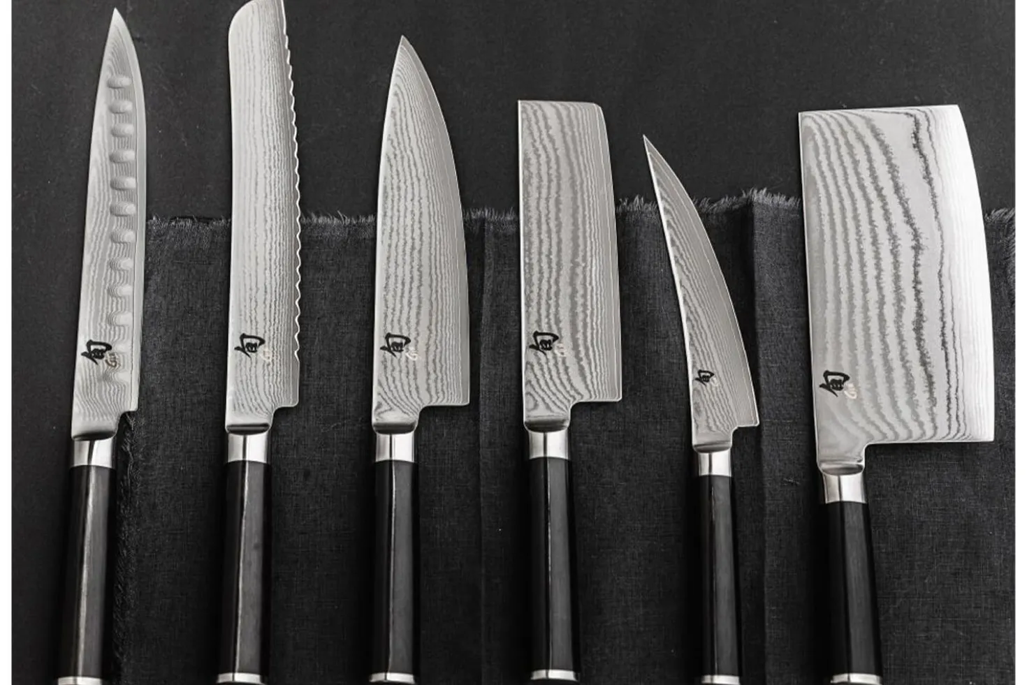 Coffret 2 couteaux japonais Kai Shun Damas