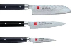 Coffret 3 couteaux japonais Kasumi Standard lames Damas