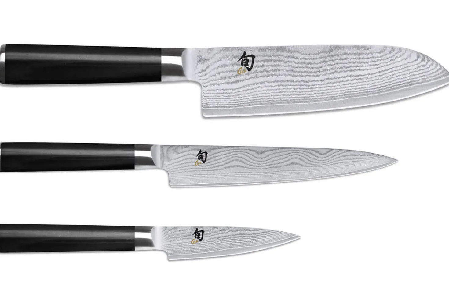 Coffret 3 couteaux japonais Kai Shun Classic Damas