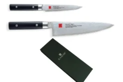 Coffret 2 couteaux japonais Kasumi Standard lames damas