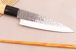 Coffret 2 couteaux japonais Satake Cutlery Tsuchime santoku + deba