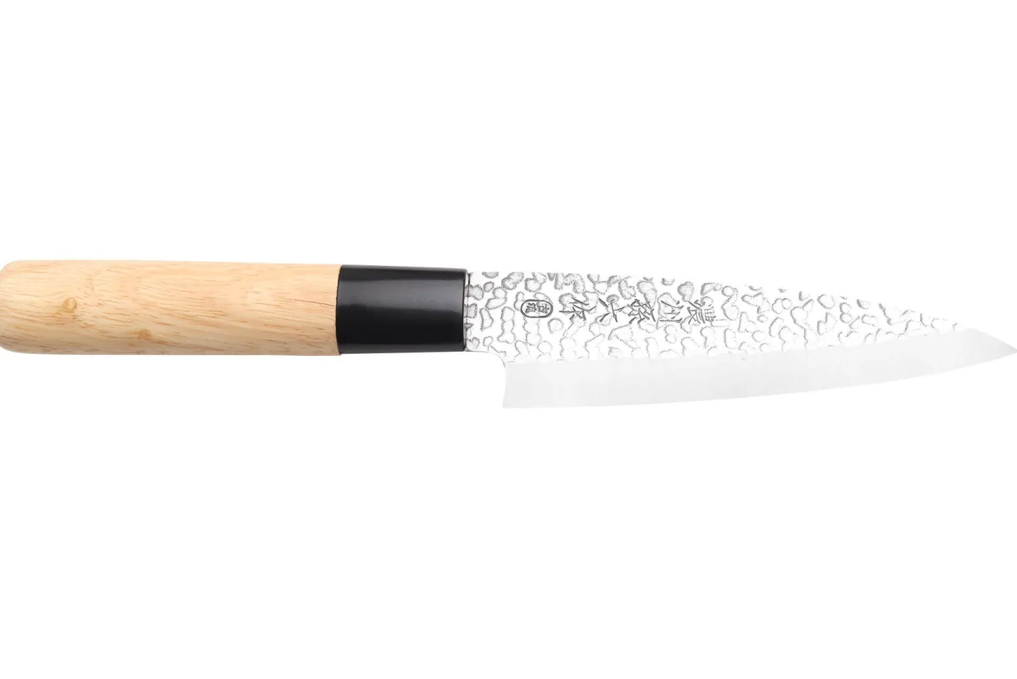 Coffret 2 couteaux japonais Satake Cutlery Tsuchime santoku + deba