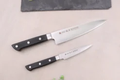 Coffret 2 couteaux japonais Satake Cutlery ABS chef 18cm + office 9cm