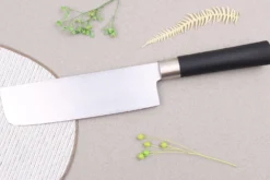 Coffret 3 couteaux japonais Satake Cutlery Traditional PP nakiri + santoku + office