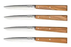 Coffret 4 couteaux Opinel Bon Appétit Sud 11cm inox manche olivier