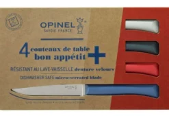 Coffret 4 couteaux Opinel Bon Appétit+ Primo 11cm inox