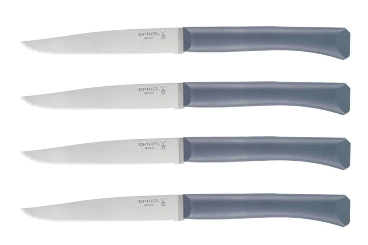 Coffret 4 couteaux Opinel Bon Appétit+ Anthracite 11cm inox