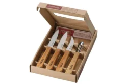 Coffret 4 couteaux Opinel Les Essentiels manche hêtre