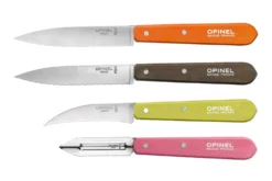 Coffret 4 couteaux Opinel Les Essentiels Fifties manches couleurs