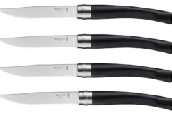 Coffret 4 couteaux Opinel Table Chic lame 10cm acier Sandvik