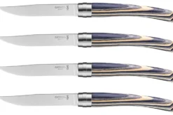 Coffret 4 couteaux Opinel Table Chic lame 10cm acier Sandvik