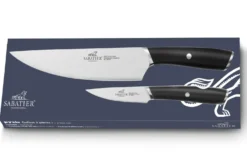 Coffret 2 couteaux Sabatier International Pyxis Office 9cm + Chef 20cm