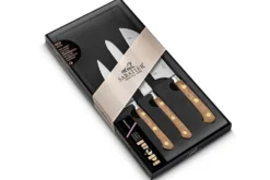 Coffret 3 couteaux Sabatier Perigord Office + Universel + Mini Santoku