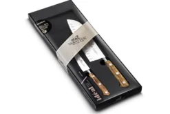 Coffret 2 couteaux Sabatier Provençao Santoku 18cm + Office 10cm