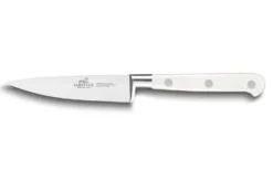 Coffret 3 couteaux Sabatier Toque blanche 100% forgé manches rivetés