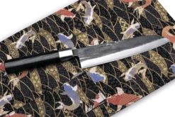 Coffret 3 couteaux Samura Super 5 damas : universel + santoku + nakiri