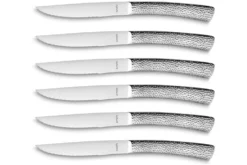 Coffret 6 couteaux à steak Amefa Bongo XL tout inox