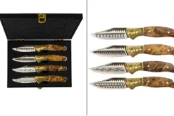 Coffret 4 couteaux à steak Homey's by Schiffmacher lame 8cm
