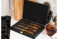 Coffret 4 couteaux à steak Homey's by Schiffmacher lame 8cm