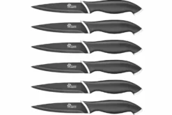 Coffret 6 couteaux steak Pradel Excellence lame noire 10cm revêtement anti-adhérent