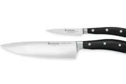 Coffret 2 couteaux Wüsthof Classic Ikon - office 9cm + chef 20cm