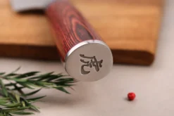 Coffret 2 couteaux Wusaki Pakka X50 pakkawood Chef + Office