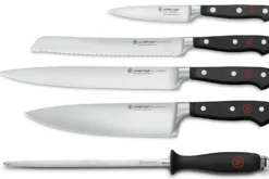 Coffret 4 couteaux Wusthof Classic forgés + 1 Fusil